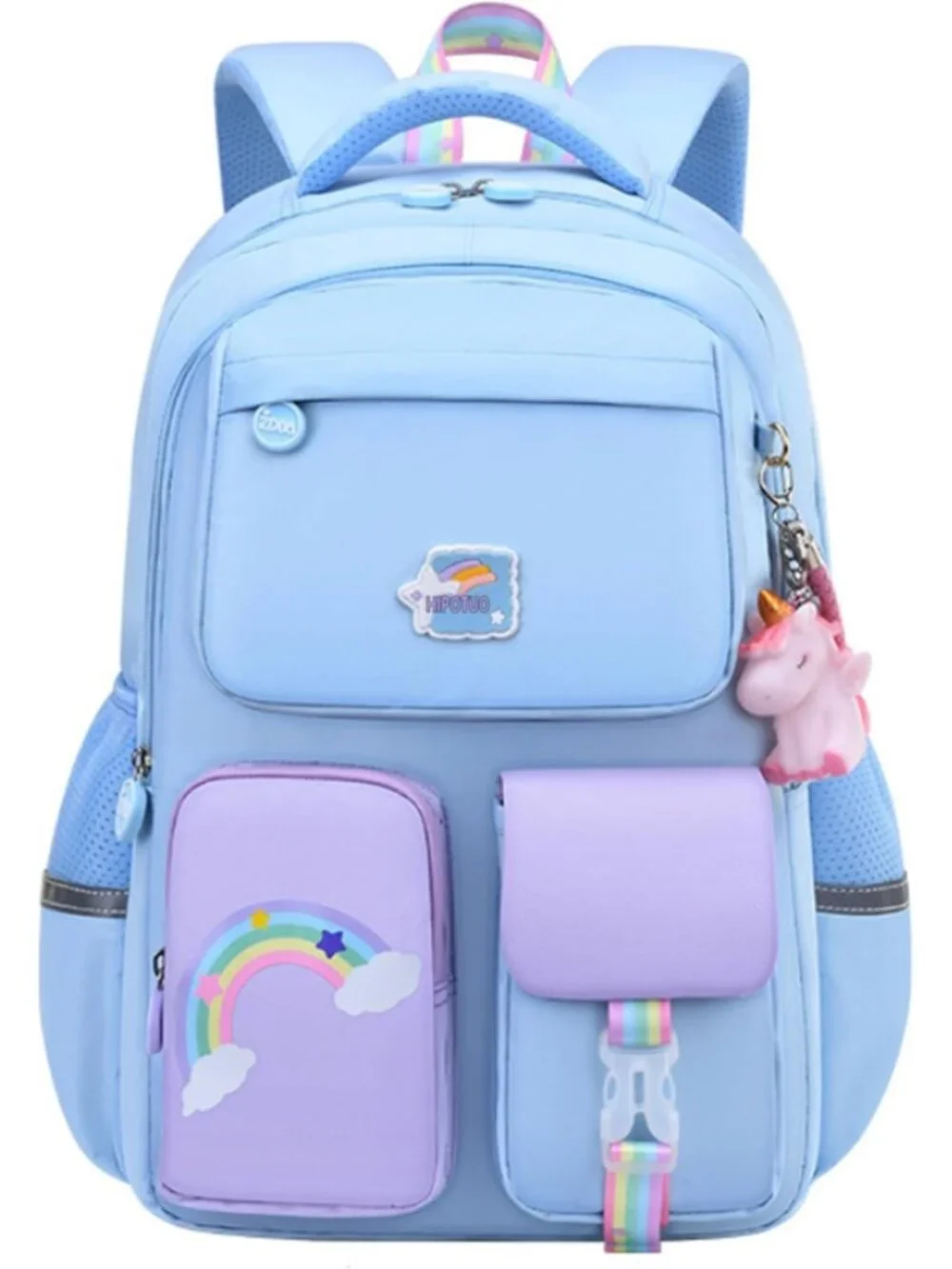 Ergonomic Lightweight Unicorn Backpack for Girls - Waterproof Schoolbag